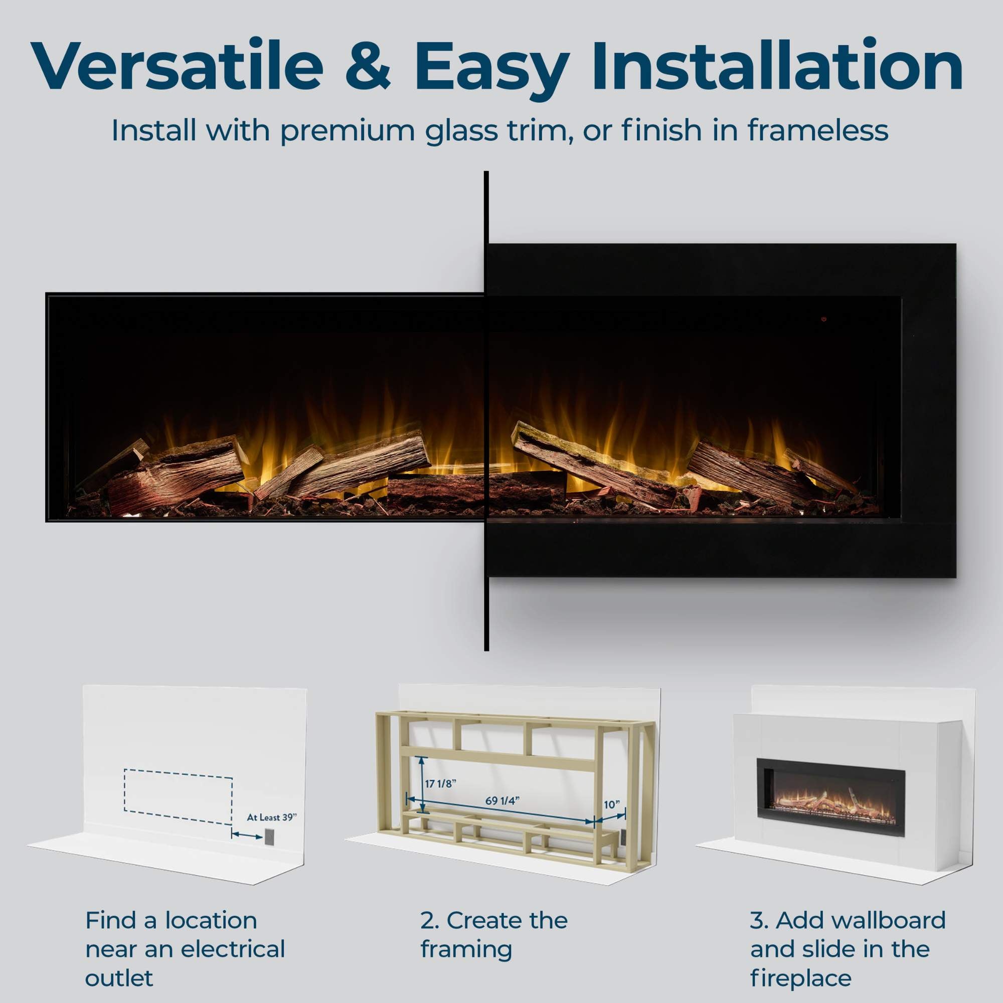 Linear72 – Real Wood – Ambe Fireplaces